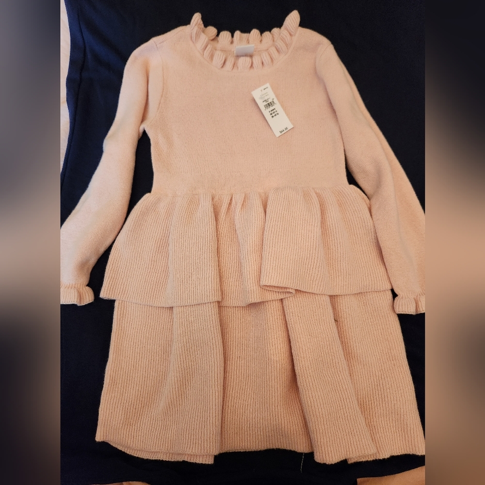 Elegant Pink Kids Dress - Picture 2 of 6